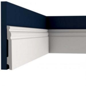 15cm Polimer Lake Süpürgelik DSK15018