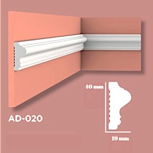 4 cm Boyanabilir Duvar Çıtası