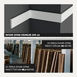 6 cm Boyanabilir Duvar Çıtası DSK-6010