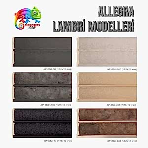 Allegra Duvar Tavan Lambri ürünleri son teknoloji malzemeden üretilmiştir. Duvar Lambri Modelleri, Tavan Lambri Modelleri ve Fiyatları Dekoros'ta!